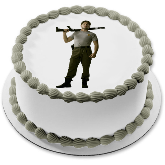 Imagen de decoración comestible para tarta de Shane Walsh de The Walking Dead ABPID12410 