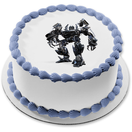 Transformers Barricade Edible Cake Topper Image ABPID12602