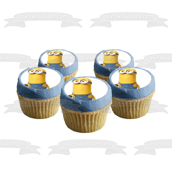 Despicable Me Minion Kevin Edible Cake Topper Image ABPID12828