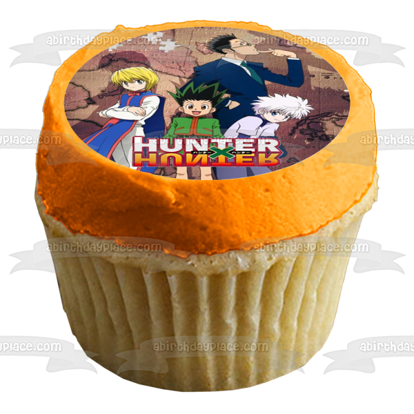 Hunter X Hunter Killua Leorio Gon Edible Cake Topper Image ABPID56041