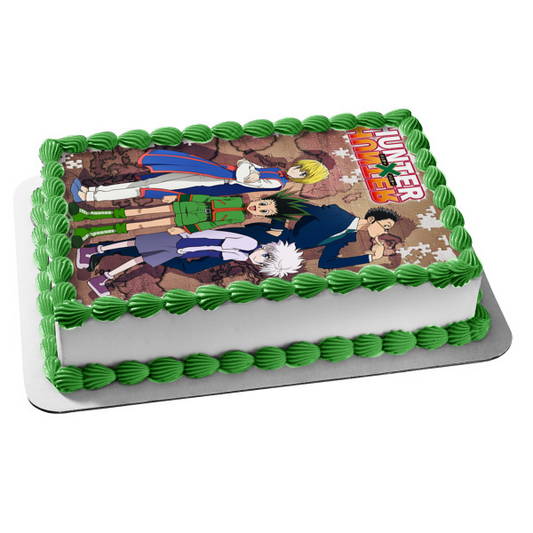 Hunter X Hunter Killua Leorio Gon Edible Cake Topper Image ABPID56041