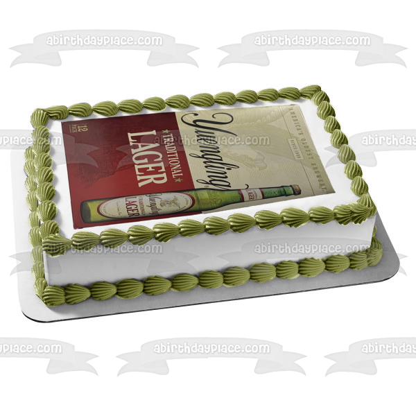 Yuengling Traditional Lager 12 Pack Box of Bottles Edible Cake Topper Image ABPID56152