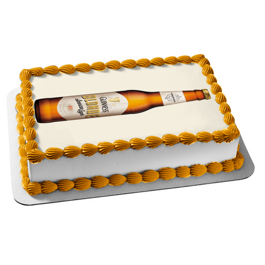 Guinness Blonde American Lager Bottle Edible Cake Topper Image ABPID56082
