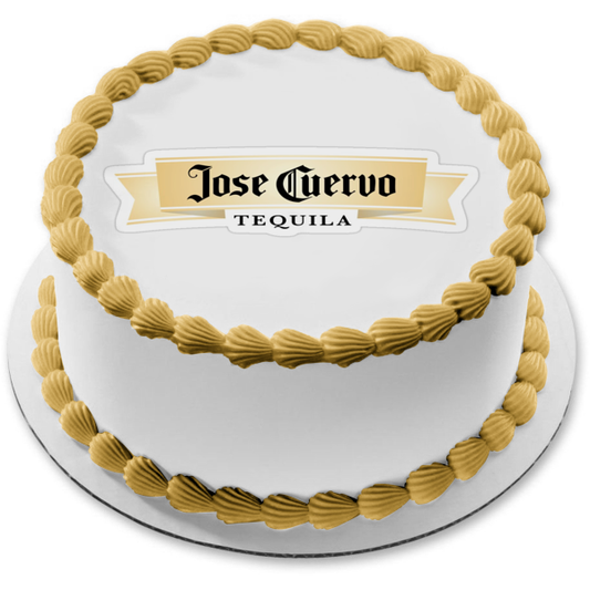 Jose Cuervo Tequila Logo Edible Cake Topper Image ABPID56117