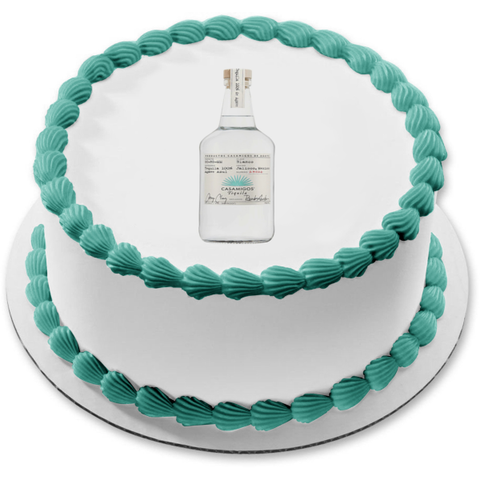 Casamigos Tequila Bottle Edible Cake Topper Image ABPID56087