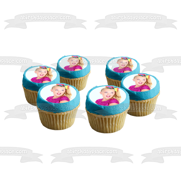 Jojo Siwa Joelle Joanie Siwa Rainbow Hairbow Edible Cake Topper Image ABPID15090