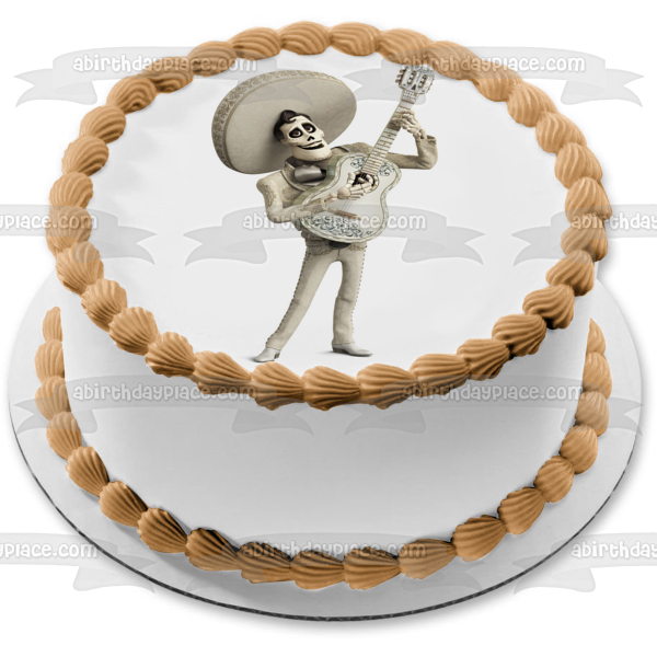 Disney Coco Ernesto De La Cruz Edible Cake Topper Image ABPID15092