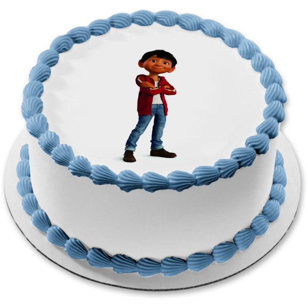 Disney Coco Miguel Edible Cake Topper Image ABPID15109