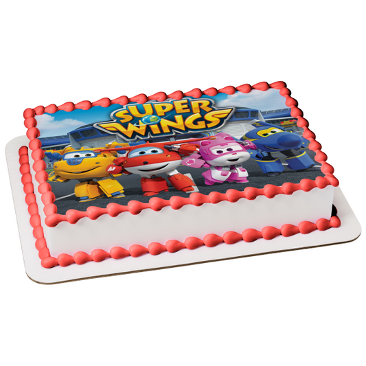 Super Wings Todd Dizzy Jerome Jett Edible Cake Topper Image ABPID15246