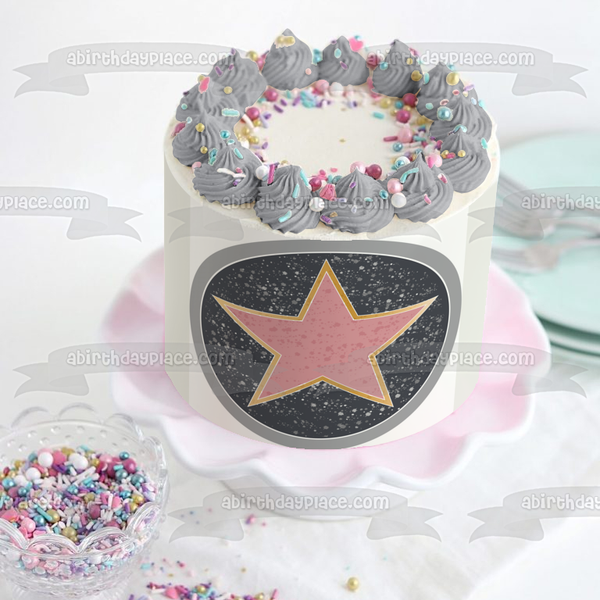 Hollywood Star Walk of Fame Edible Cake Topper Image ABPID22525