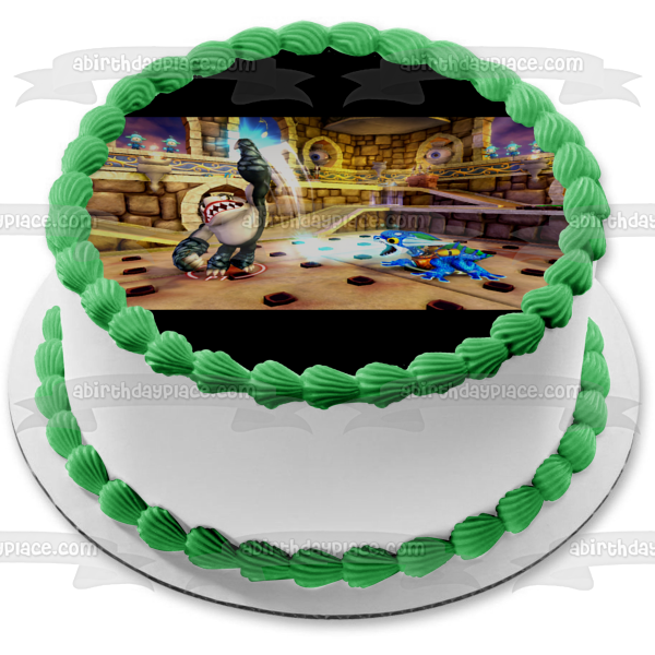Skylanders Imaginators Spyro Edible Cake Topper Image ABPID24126