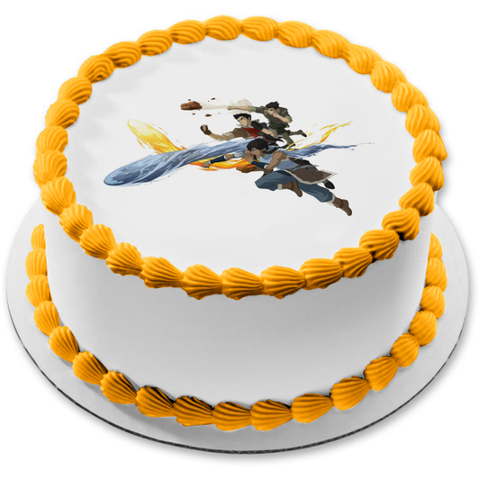 The Legend of Korra Mako Bolin Edible Cake Topper Image ABPID24494