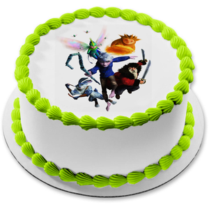 Rise of the Guardians Jack Frost E. Aster Bunnymund Nicholas St. North Edible Cake Topper Image ABPID25029