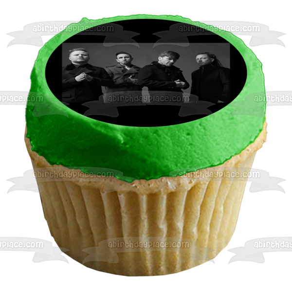 Shinedown Brent Smith Jasin Todd Brad Stewart Barry Kerch Edible Cake Topper Image ABPID26878