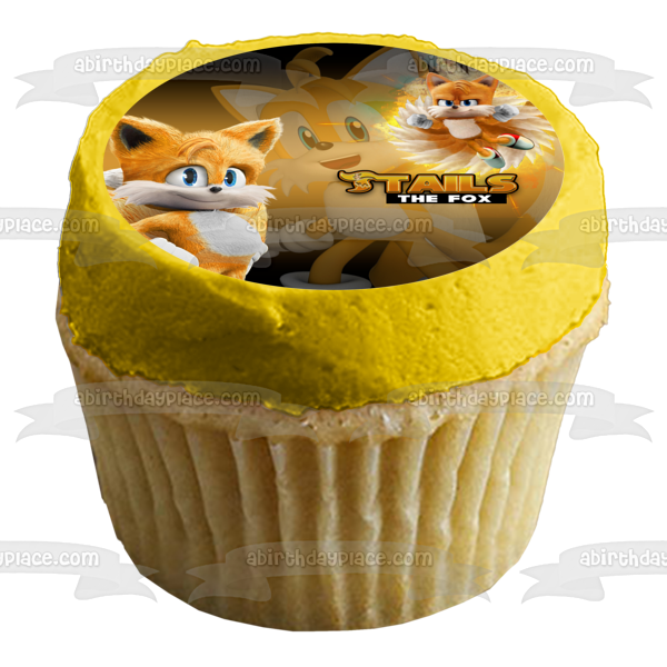 Sonic the Hedgehog 2 Tails the Fox Edible Cake Topper Image ABPID56284