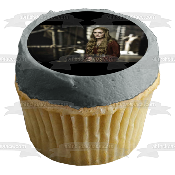 Game of Thrones Cersei Lannister Edible Cake Topper Image ABPID26954