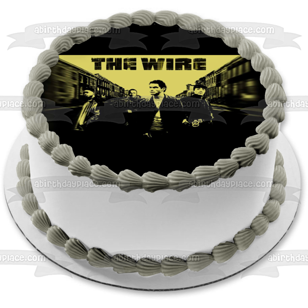 The Wire Jimmy McNulty Bodie Broadus Edible Cake Topper Image ABPID27089