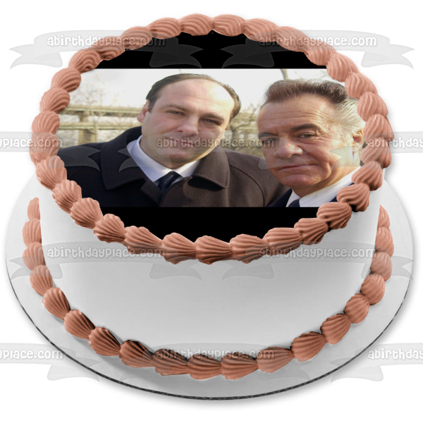 The Sopranos Tony Soprano Paulie Gualtieri Edible Cake Topper Image ABPID27109
