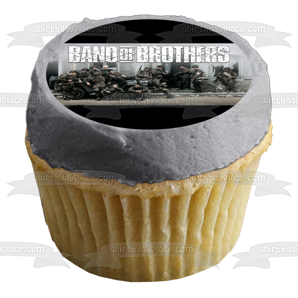 Band of Brothers Sgt. Denver Randleman Army Troops Edible Cake Topper Image ABPID27110