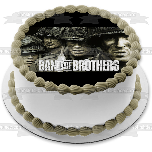 Band of Brothers Stsgt. William Guarnere T-4. George Luz Edible Cake Topper Image ABPID27113