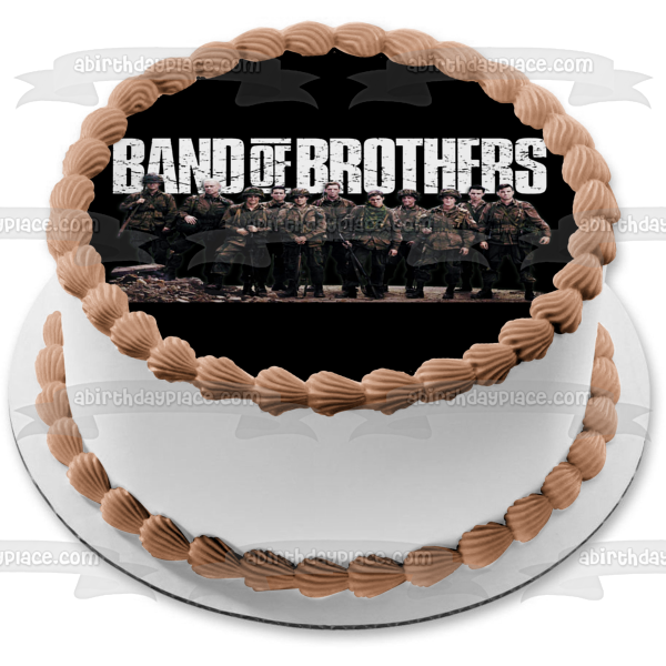 Banda de Hermanos Stsgt. Adorno comestible para tarta Joseph J. Toye Imagen ABPID27116 