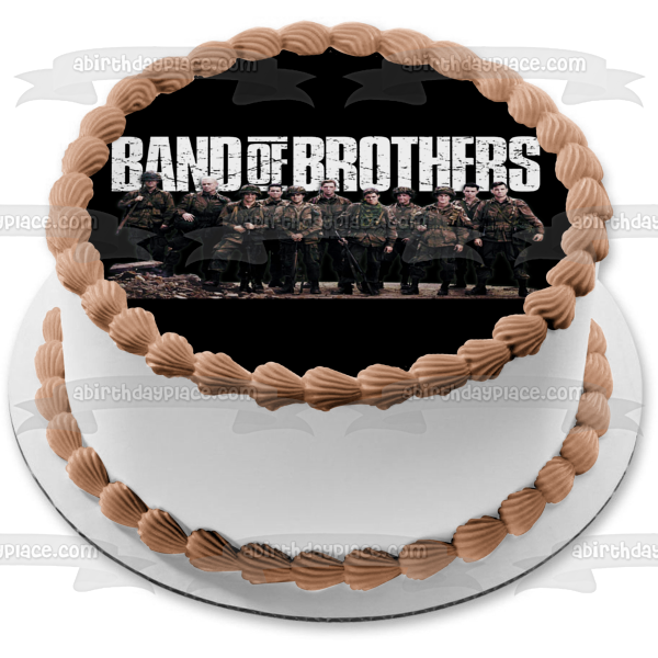 Band of Brothers Stsgt. Joseph J. Toye Edible Cake Topper Image ABPID27116