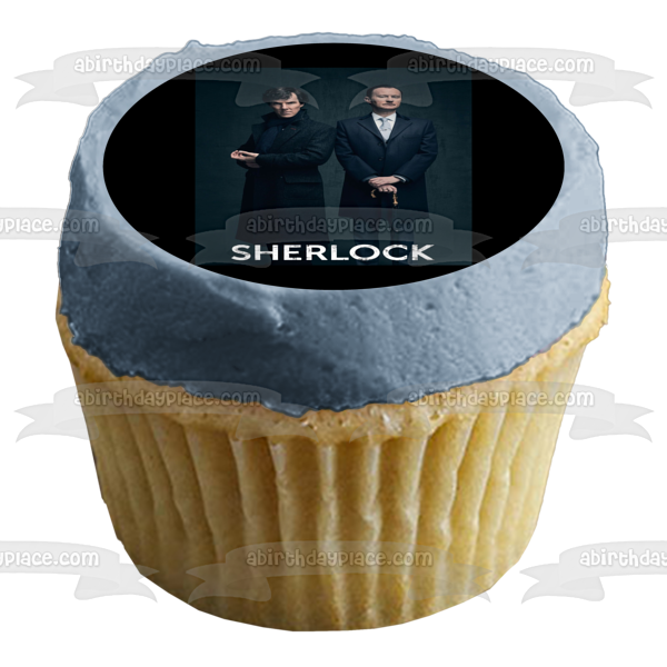 Sherlock Holmes Mycroft Holmes Edible Cake Topper Image ABPID27120