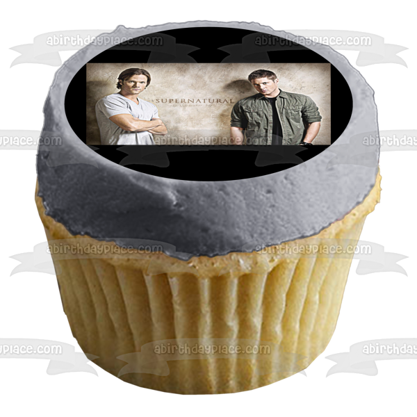 Supernatural Dean Winchester Sam Winchester Edible Cake Topper Image ABPID27448