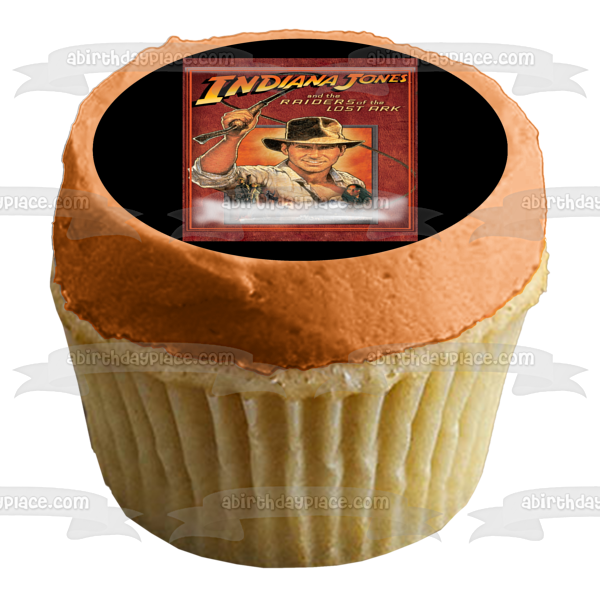 Indiana Jones and the Raiders of the Lost Ark Movie Poster Marion Edible Cake Topper Image ABPID27560
