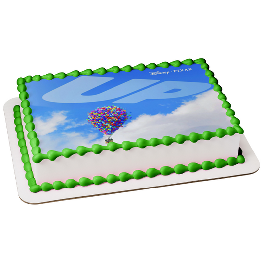 Disney Pixar Up Globos Casa Fondo Cielo Imagen comestible para decoración de tarta ABPID27243 