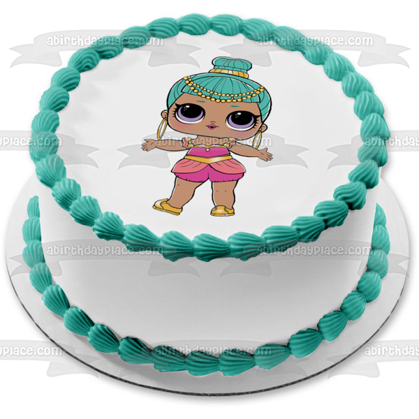 LOL Surprise Genie Edible Cake Topper Image ABPID49813