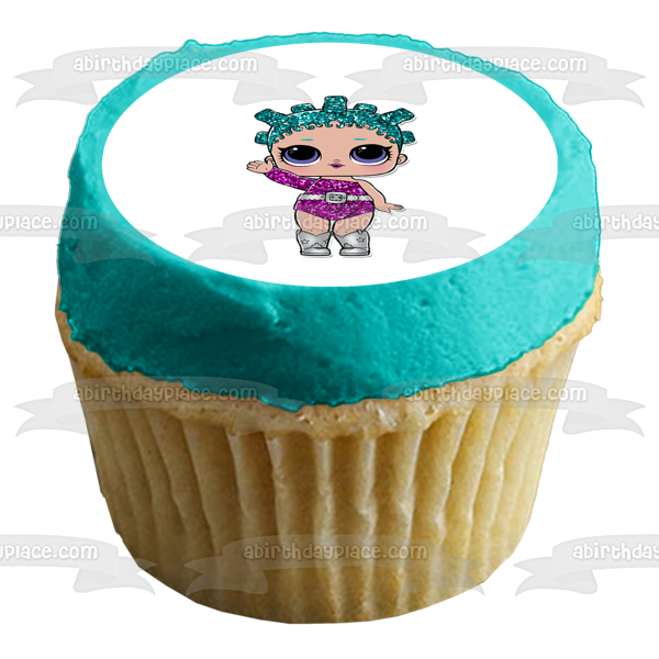 LOL Surprise Cosmic Queen Edible Cake Topper Image ABPID49619