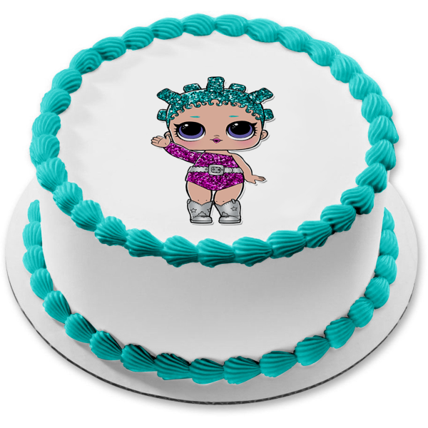 LOL Surprise Cosmic Queen Edible Cake Topper Image ABPID49619