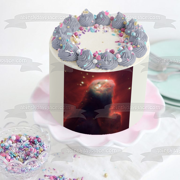 The Cone Nebula Constellation of Monoceros Edible Cake Topper Image ABPID50300