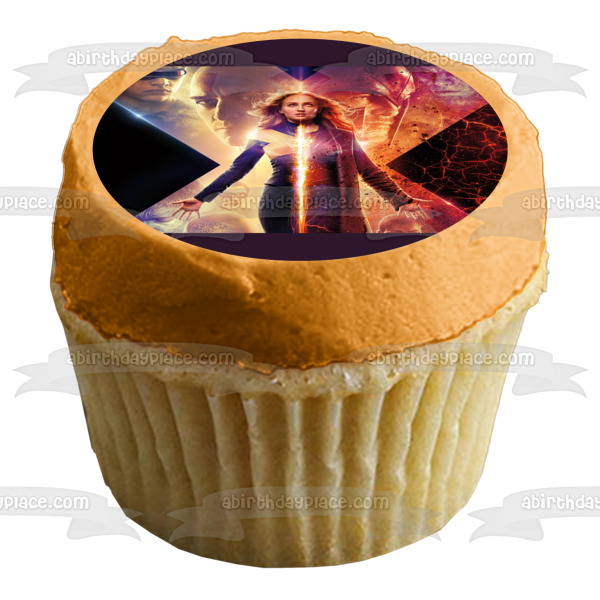 Dark Phoenix X-Men Jean Grey Marvel Edible Cake Topper Image ABPID50327