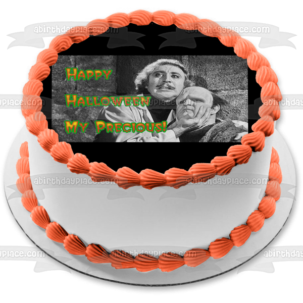 Happy Halloween Gene Wilder Young Frankenstein Igor Edible Cake Topper Image ABPID50335