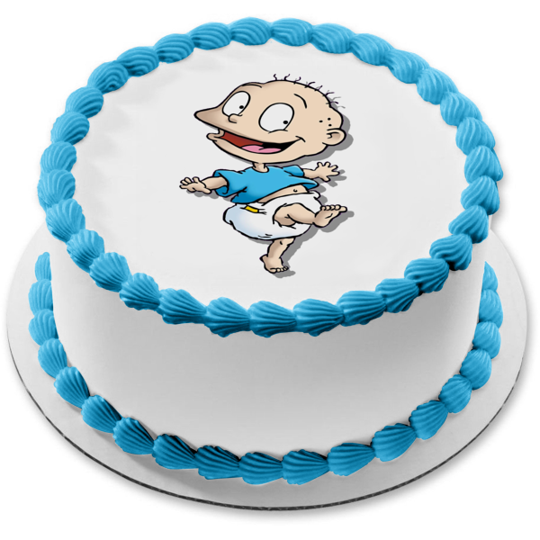Tommy Pickles Rugrats Baby Cartoon Edible Cake Topper Image ABPID50639
