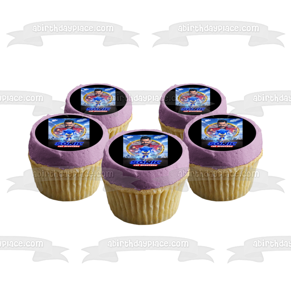 Sonic the Hedgehog Characters Cupcake Toppers – Edible Cake Toppers