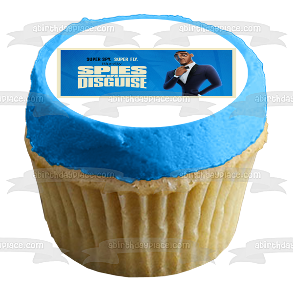 Spies In Disguise Super Spy Super Fly Lance Sterling Edible Cake Topper Image ABPID51105