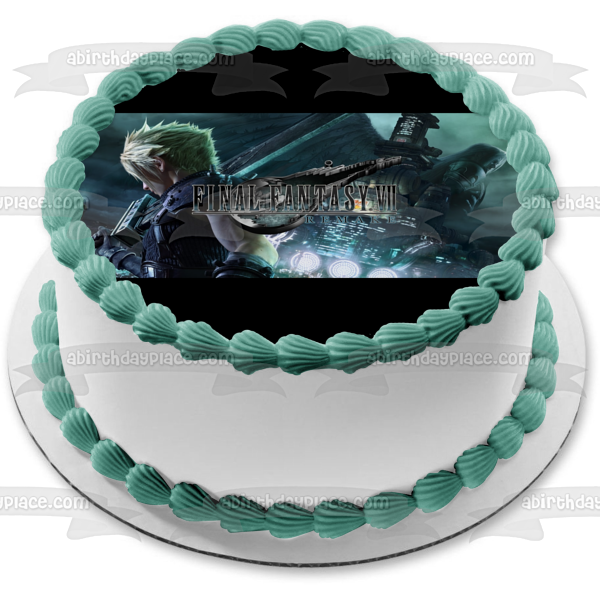 Imagen comestible para tarta de Final Fantasy VII (7) Cloud Strife Sword ABPID51117 