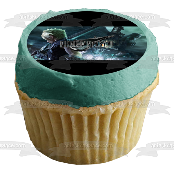 Imagen comestible para tarta de Final Fantasy VII (7) Cloud Strife Sword ABPID51117 