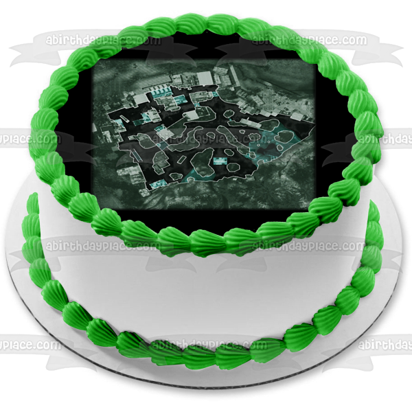 Call of Duty Modern Warfare 3 Map Edible Cake Topper Image ABPID51278