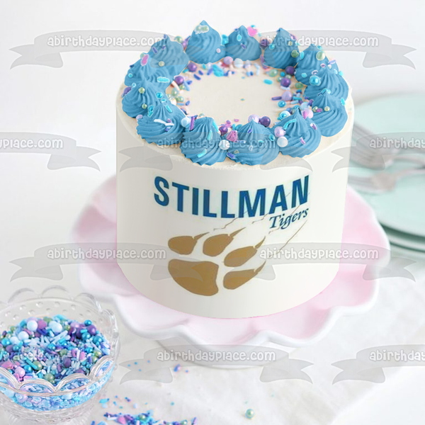 Stillman University Edible Cake Topper Image ABPID51737