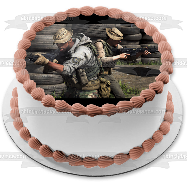 Call of Duty: Modern Warfare Captain Price Edible Cake Topper Image ABPID51739