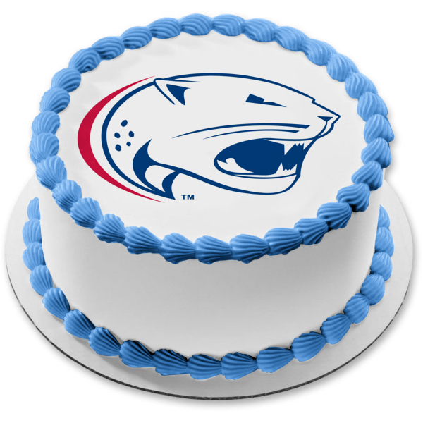 University of South Alabama Logo Edible Cake Topper Image ABPID51750