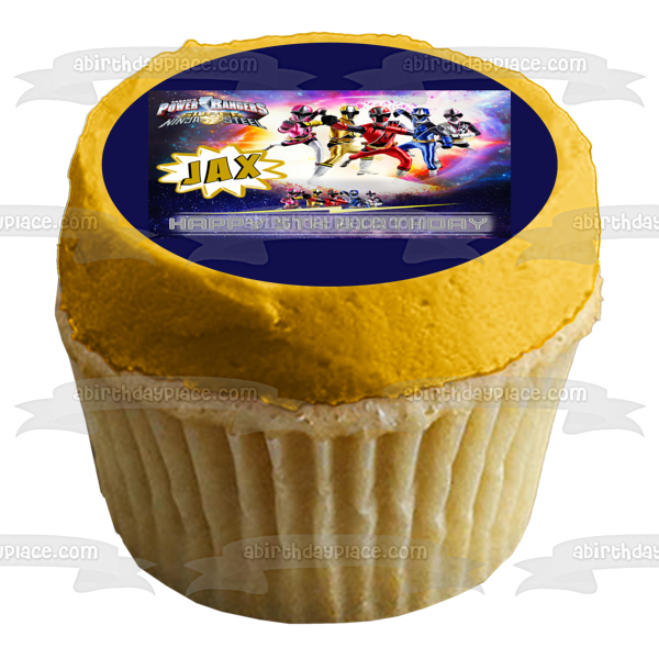 Power Rangers Super Ninja Steel Customizable Edible Cake Topper Image Edible Cake Topper Image ABPID51662