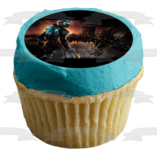 Dead Space Video Game Space Edible Cake Topper Image ABPID51674