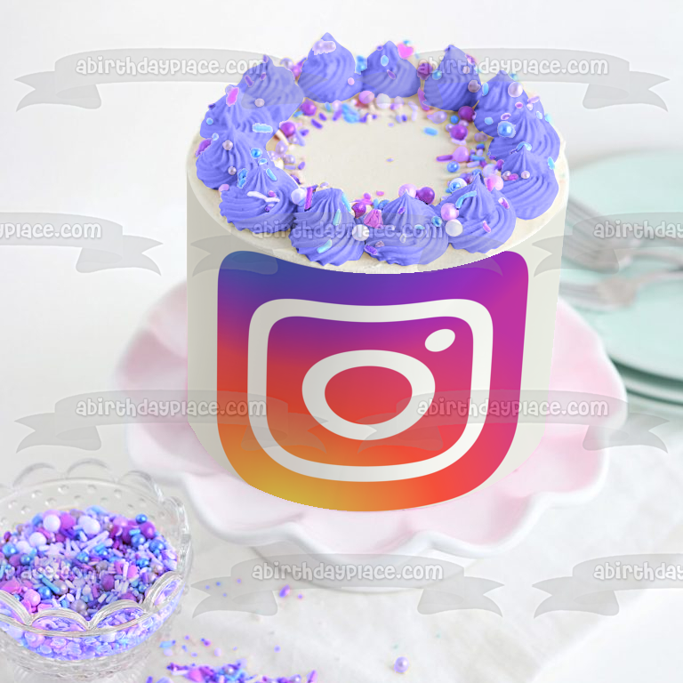How to: Instagram Logo Shaped Chocolate Mousse Cake