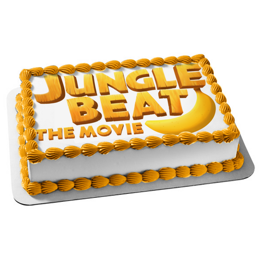 Jungle Beat the Movie Banana Edible Cake Topper Image ABPID51681