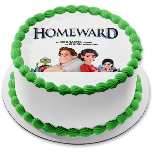 Homeward Lloyd Lightspinner Barl Lightspinner Scrap Grandma Edible Cake Topper Image ABPID51686